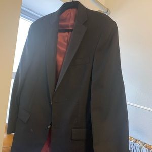 Men’s black Hart Schaffner Marx suit jacket from Dillard’s